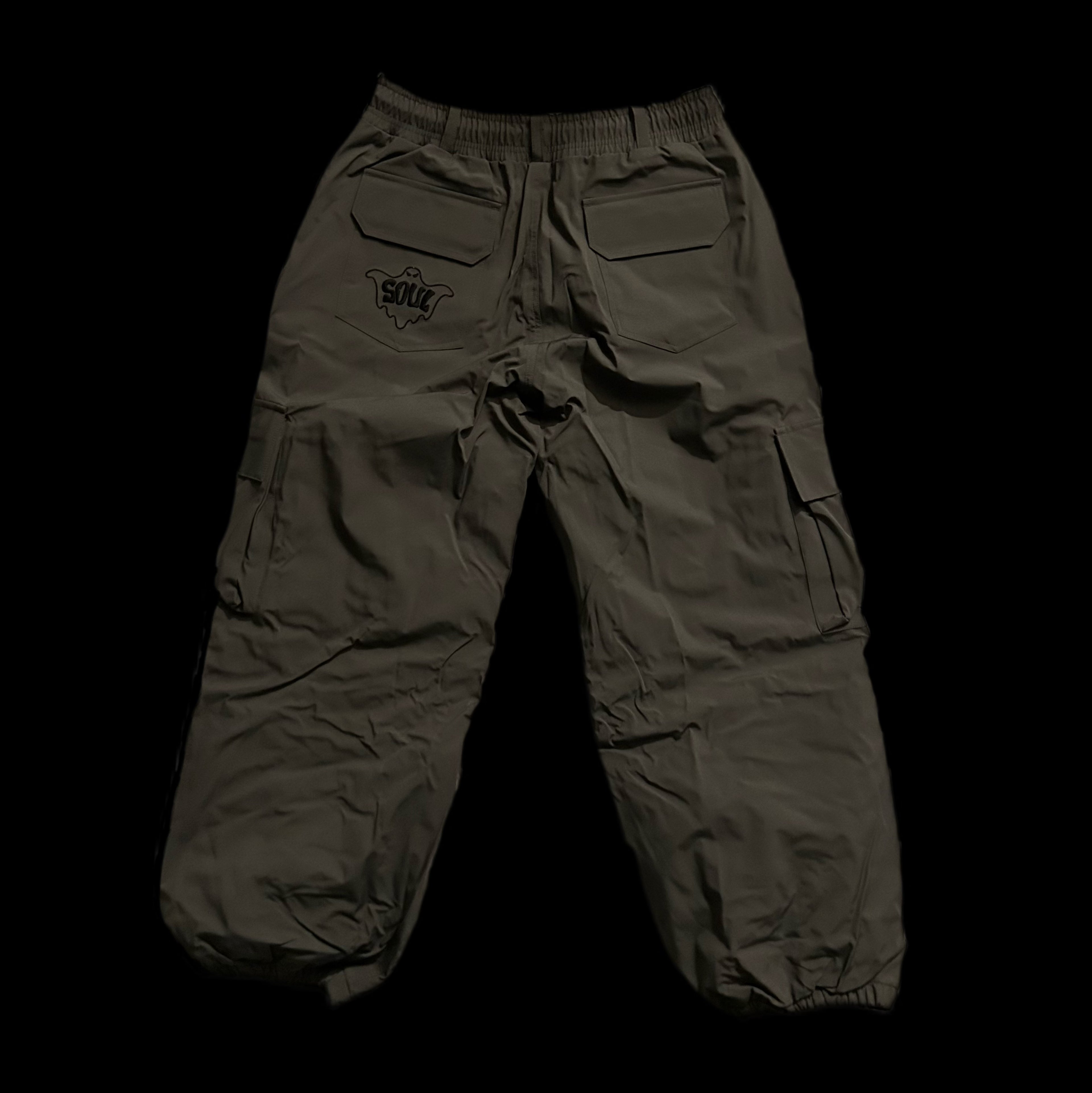 Gray Snow Pants